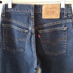 Junior's Levi Strauss 517 Jeans Boot Cut